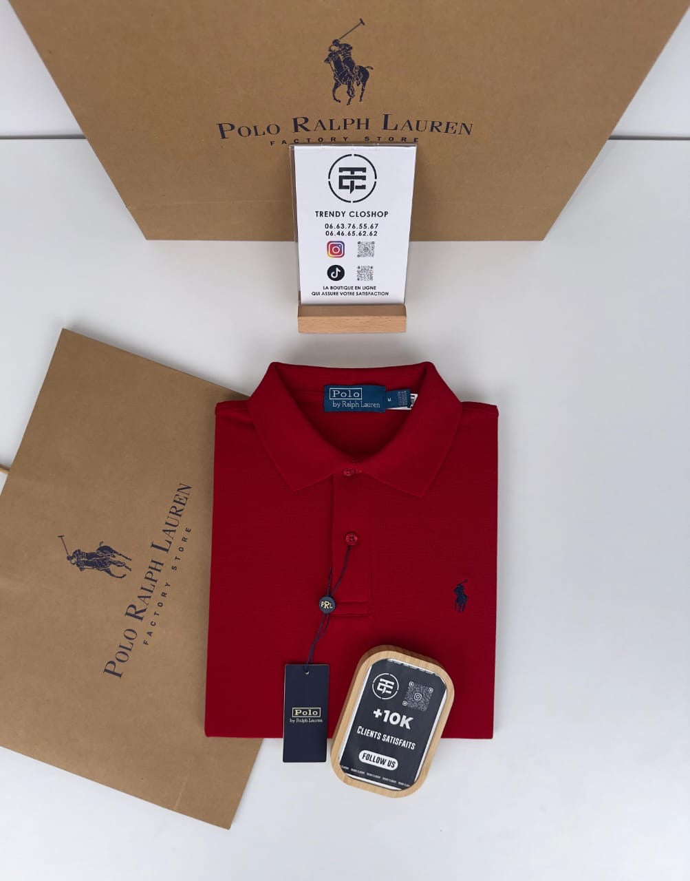 Polo Ralph Lauren en coton piqué