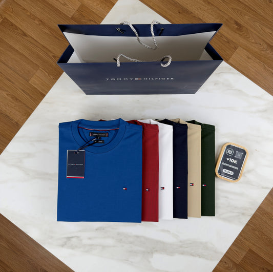 Tee-shirt TH classique en jersey de coton