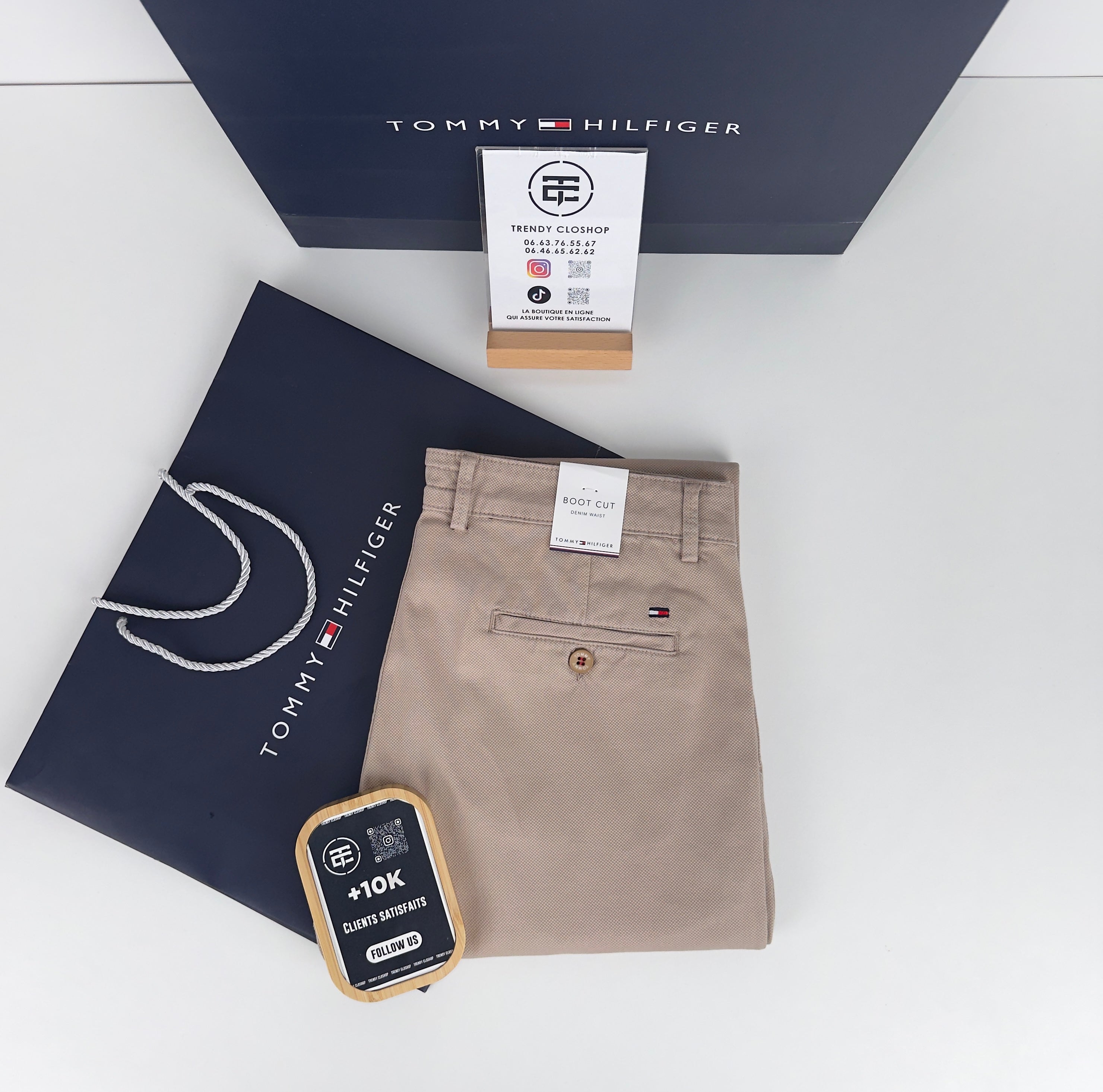 Pantalon TH en toile