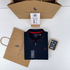 Sweat Ralph Lauren à col 1/4 zippé