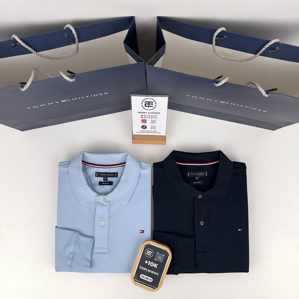 Sweat Tommy Hilfiger à col polo
