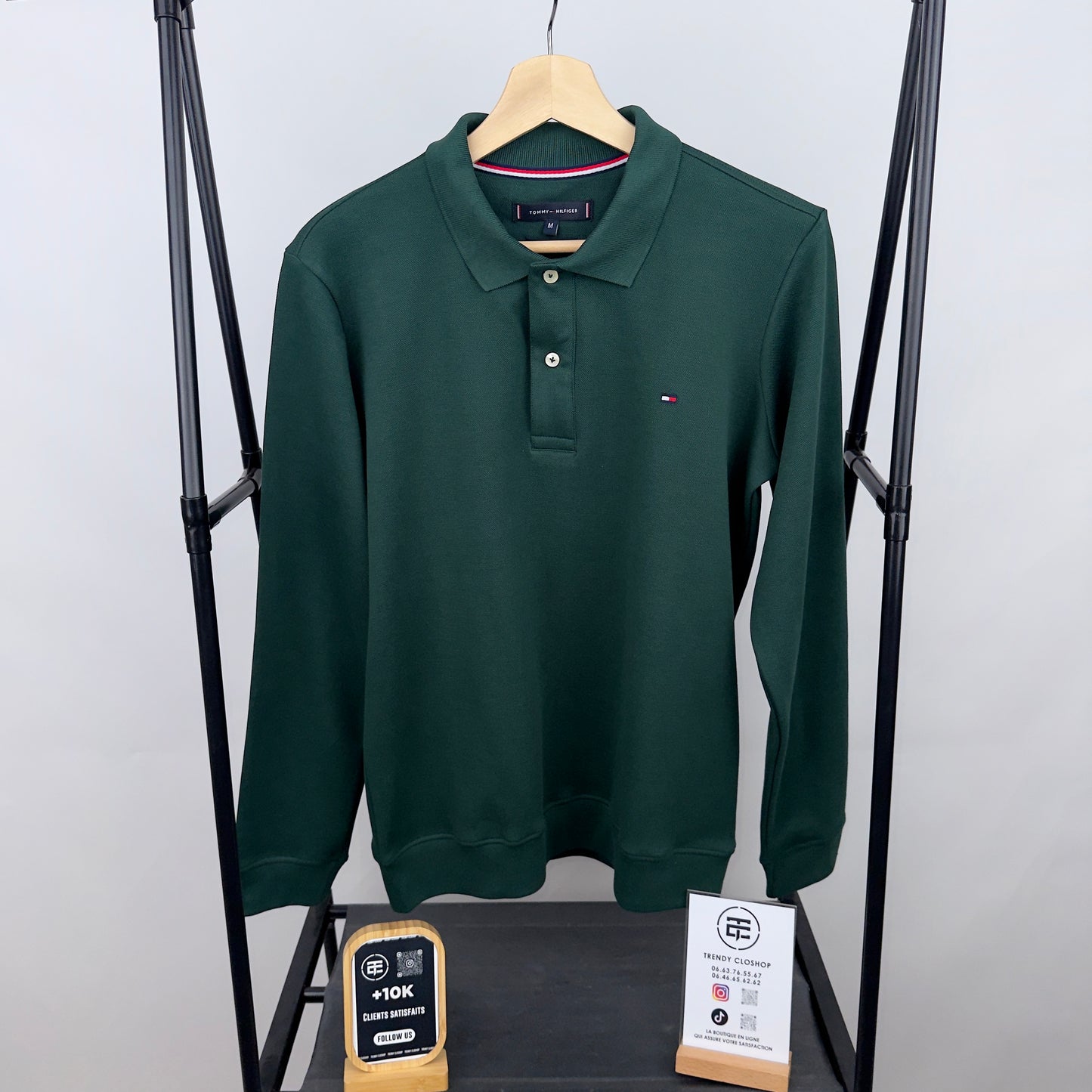 Sweat TH à col polo