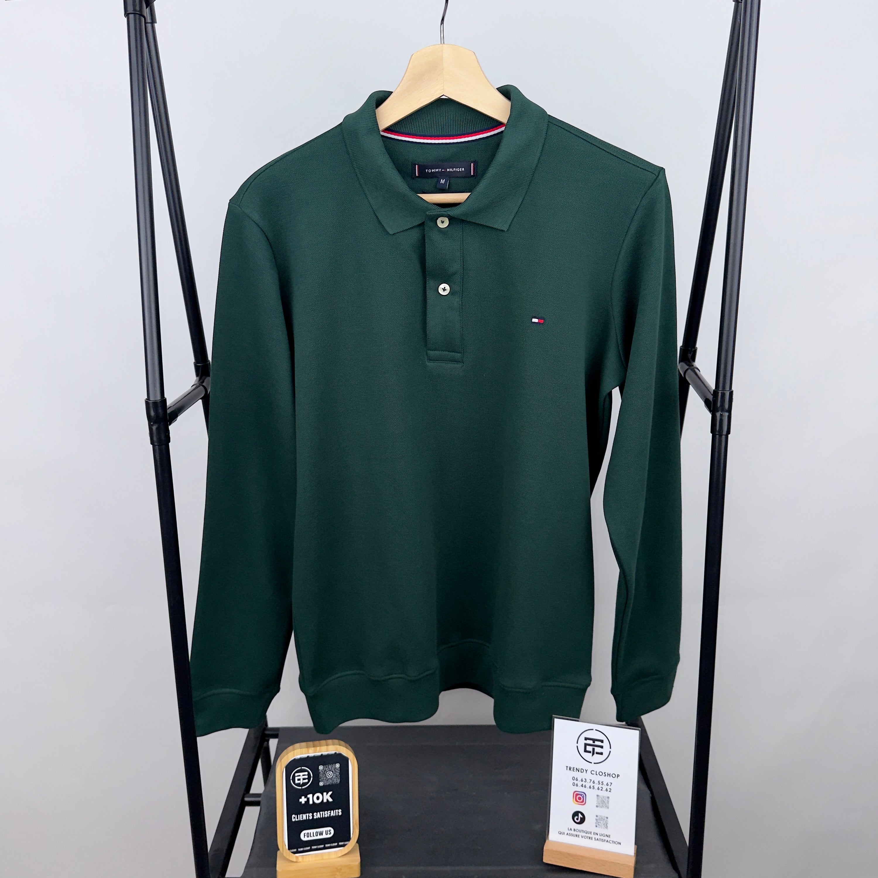 Sweat Tommy Hilfiger à col polo