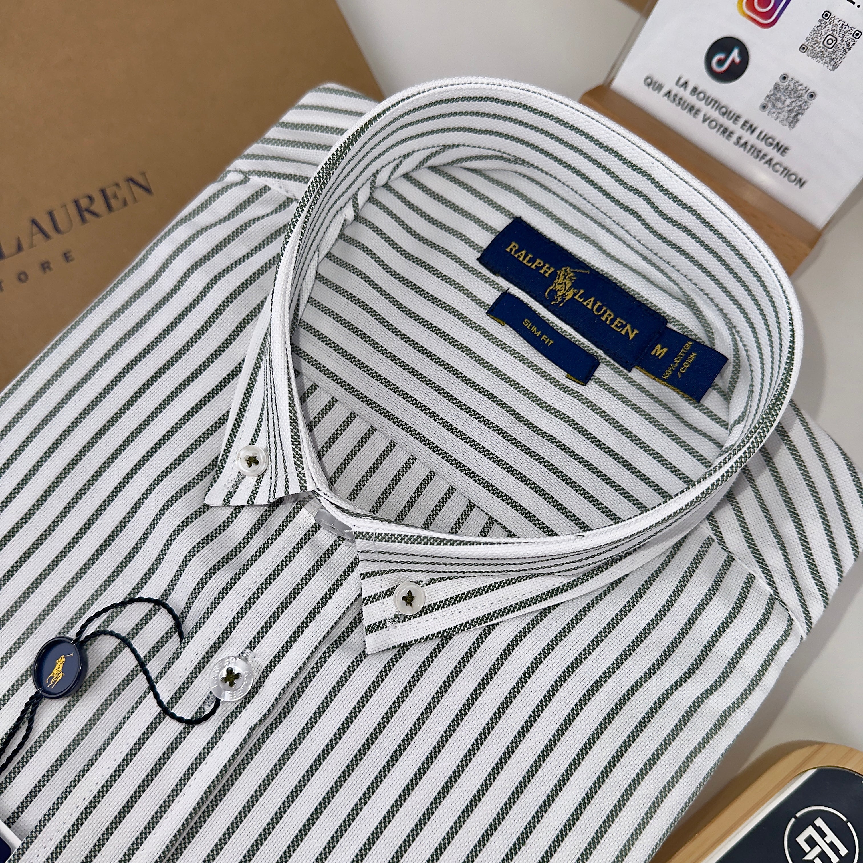 Chemise à rayures Ralph Lauren - Spring Collection