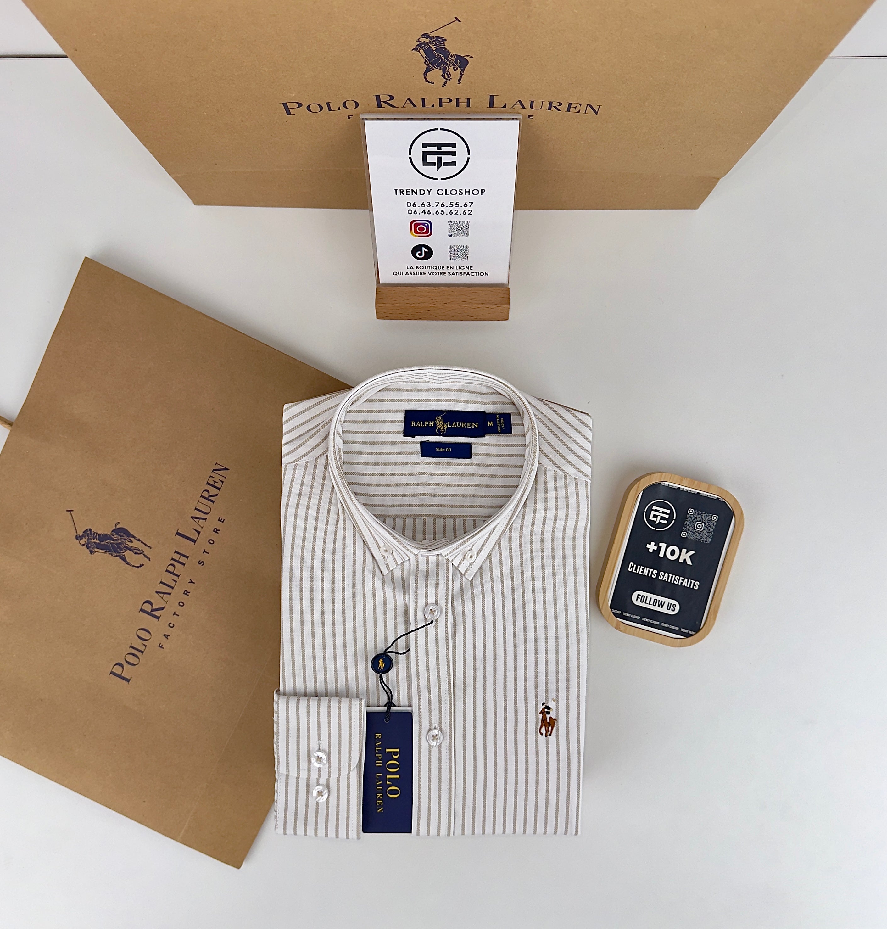 Chemise à rayures Ralph Lauren - Spring Collection