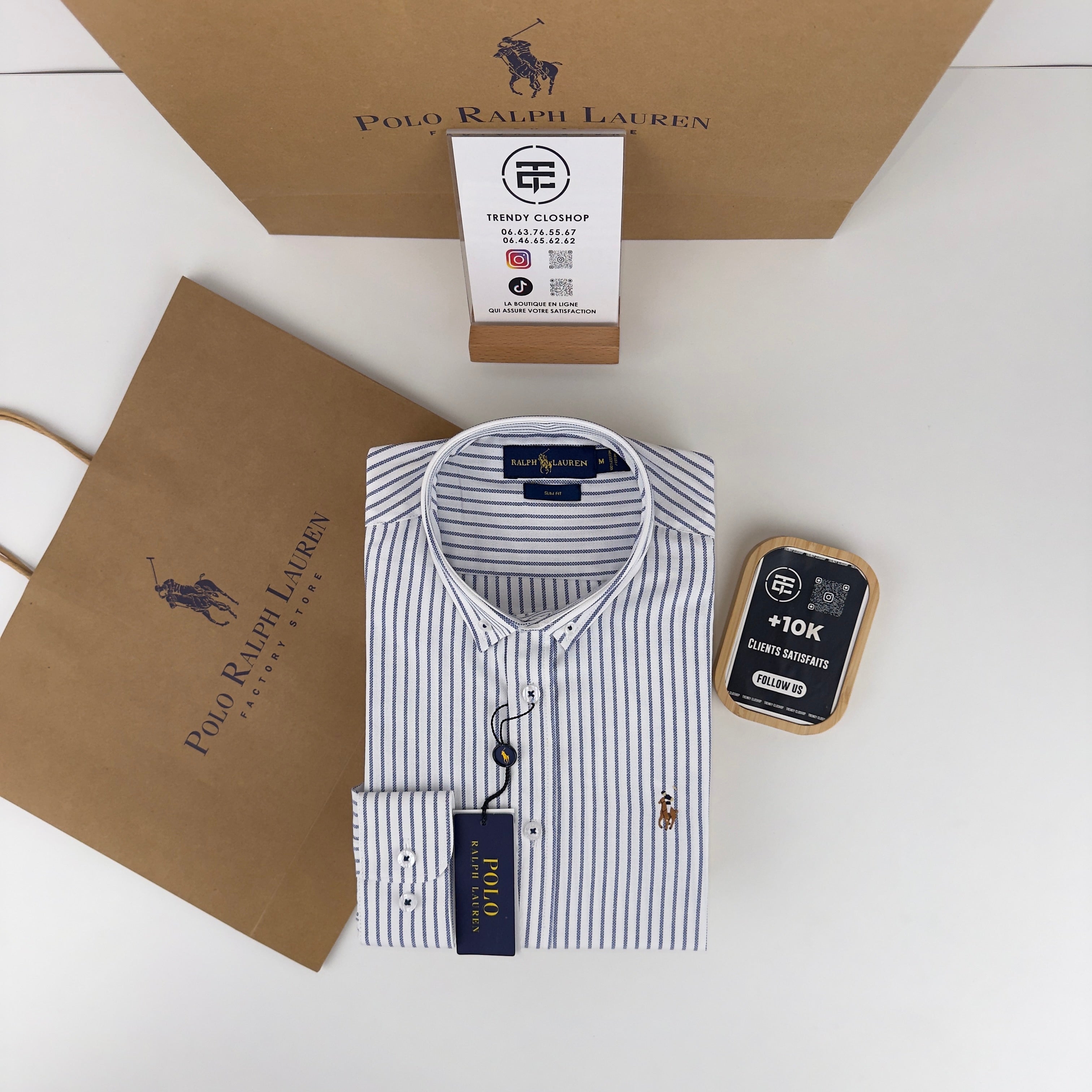 Chemise à rayures Ralph Lauren - Spring Collection