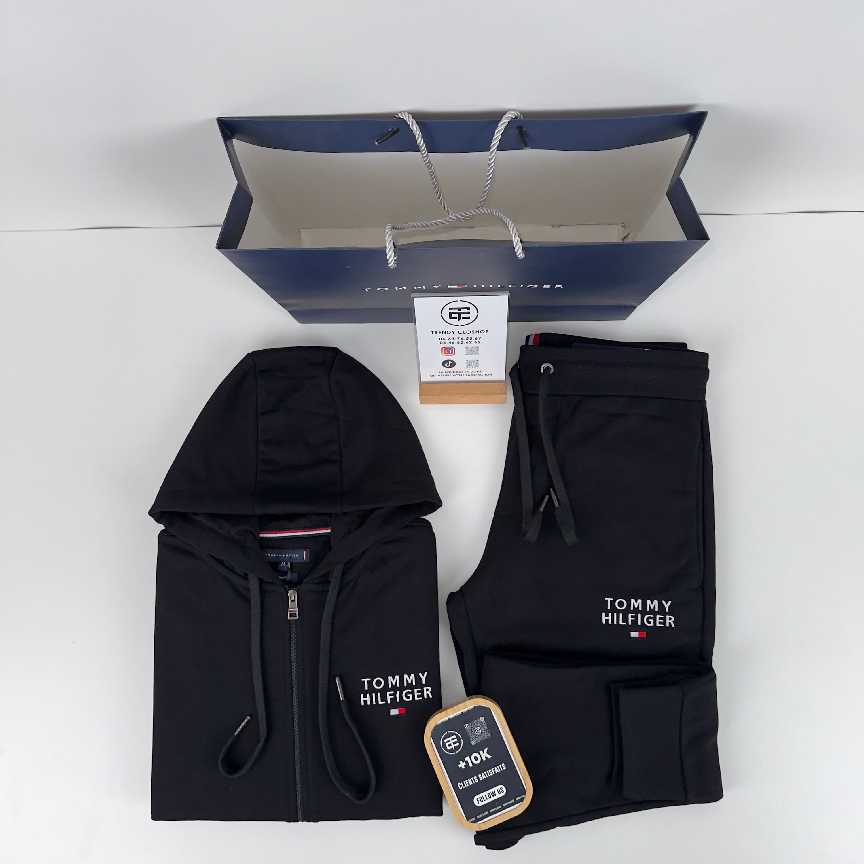 Ensemble Tommy Hilfiger ( Sweat à capuche + Pantalon )
