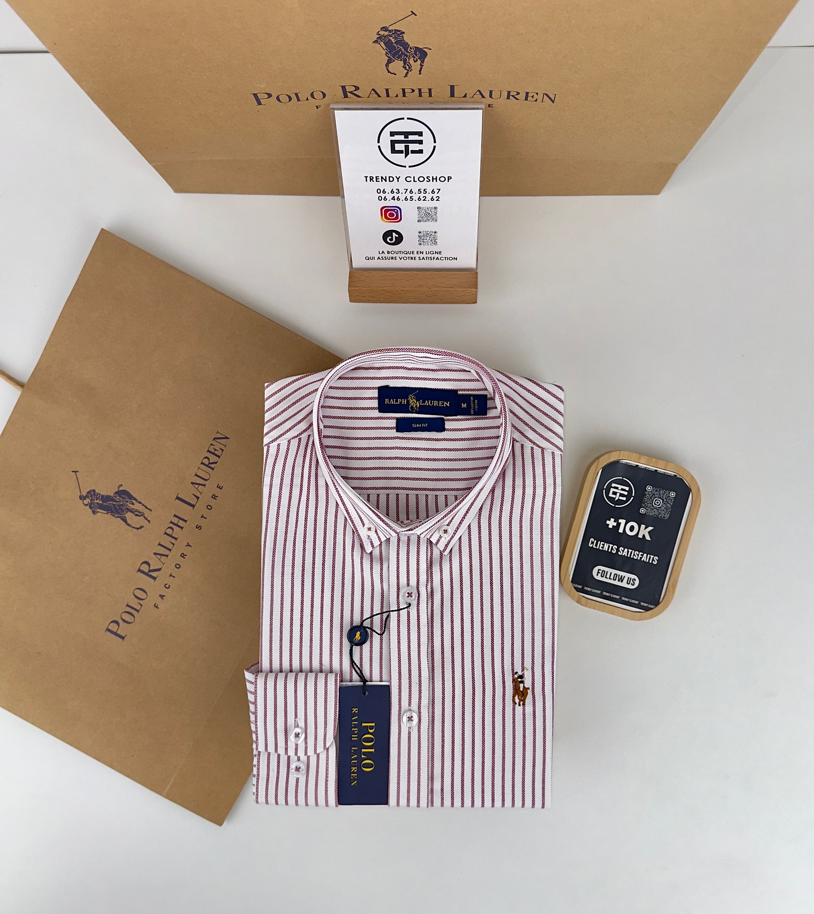 Chemise à rayures Ralph Lauren - Spring Collection