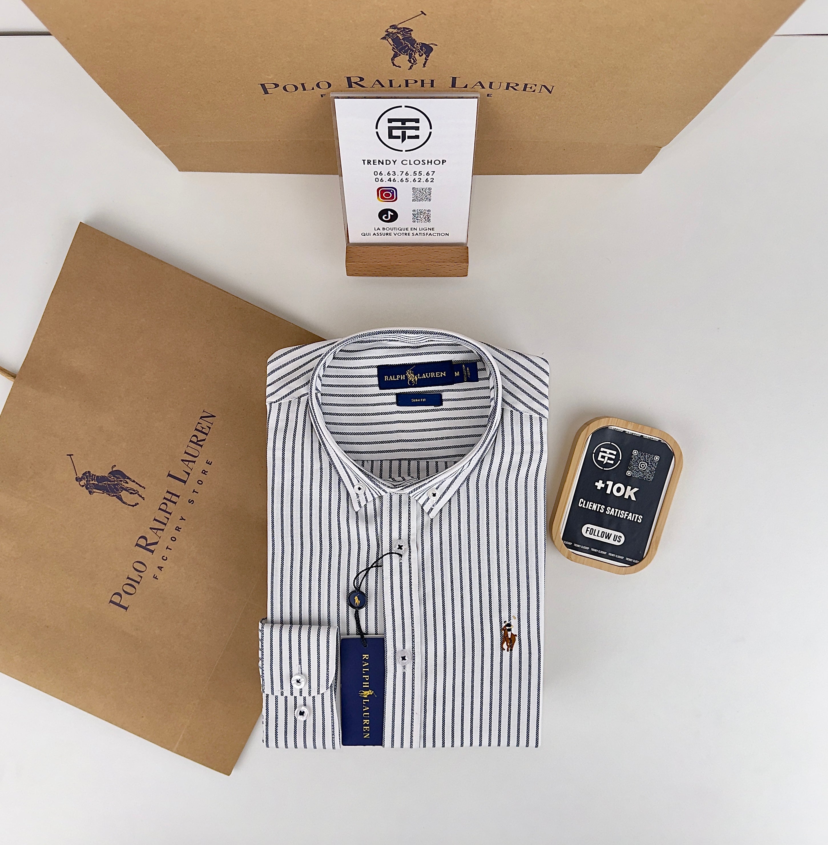 Chemise à rayures Ralph Lauren - Spring Collection