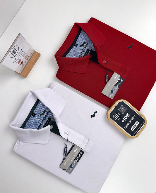 Polo Harmont & Blaine en coton piqué