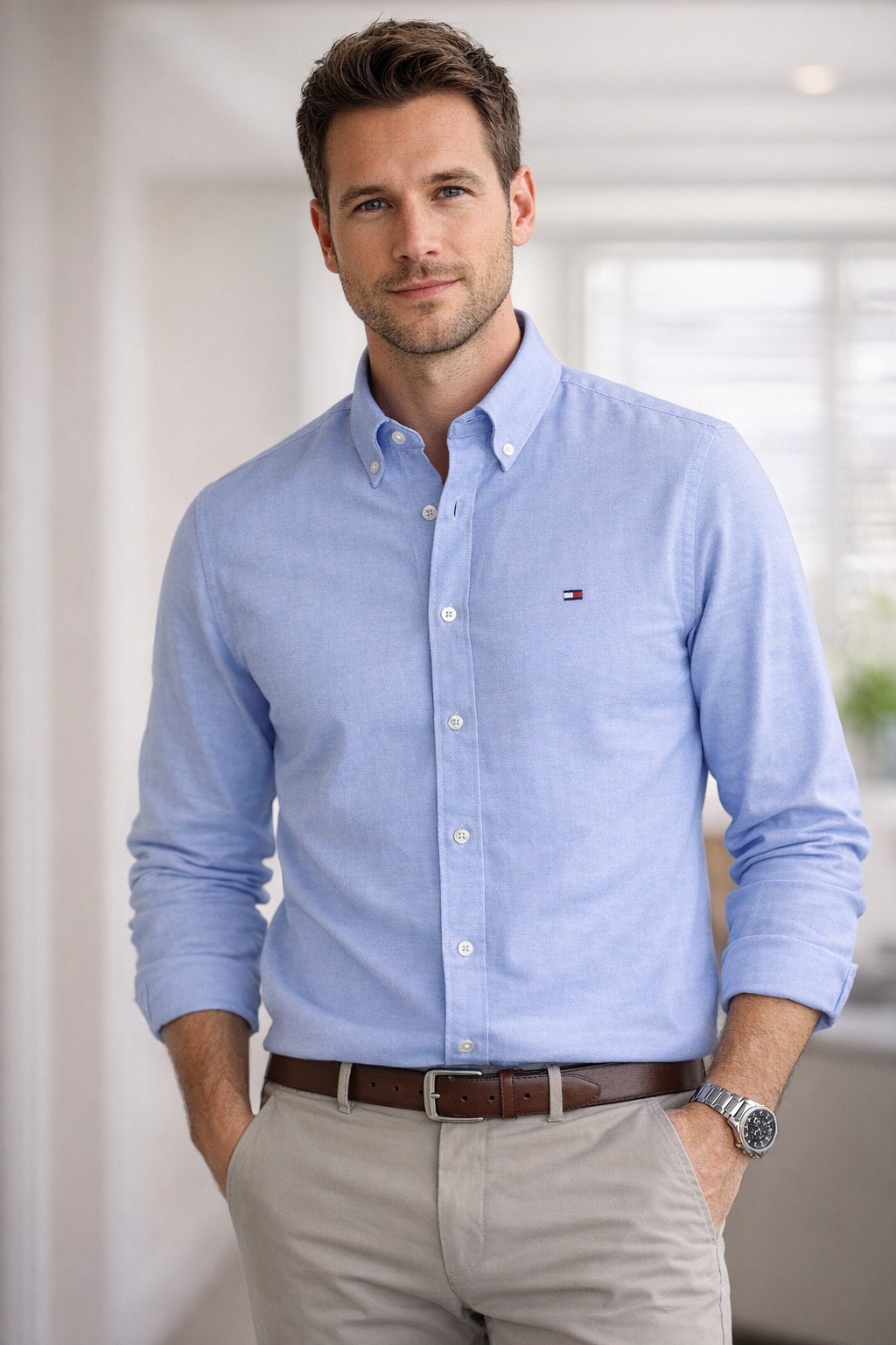 Chemise TH Oxford Classique
