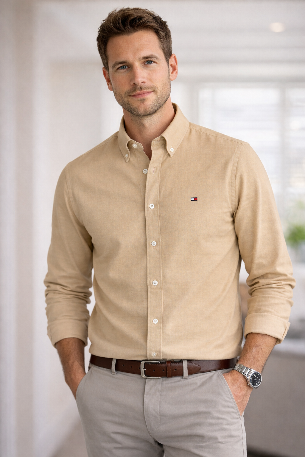 Chemise TH Oxford Classique