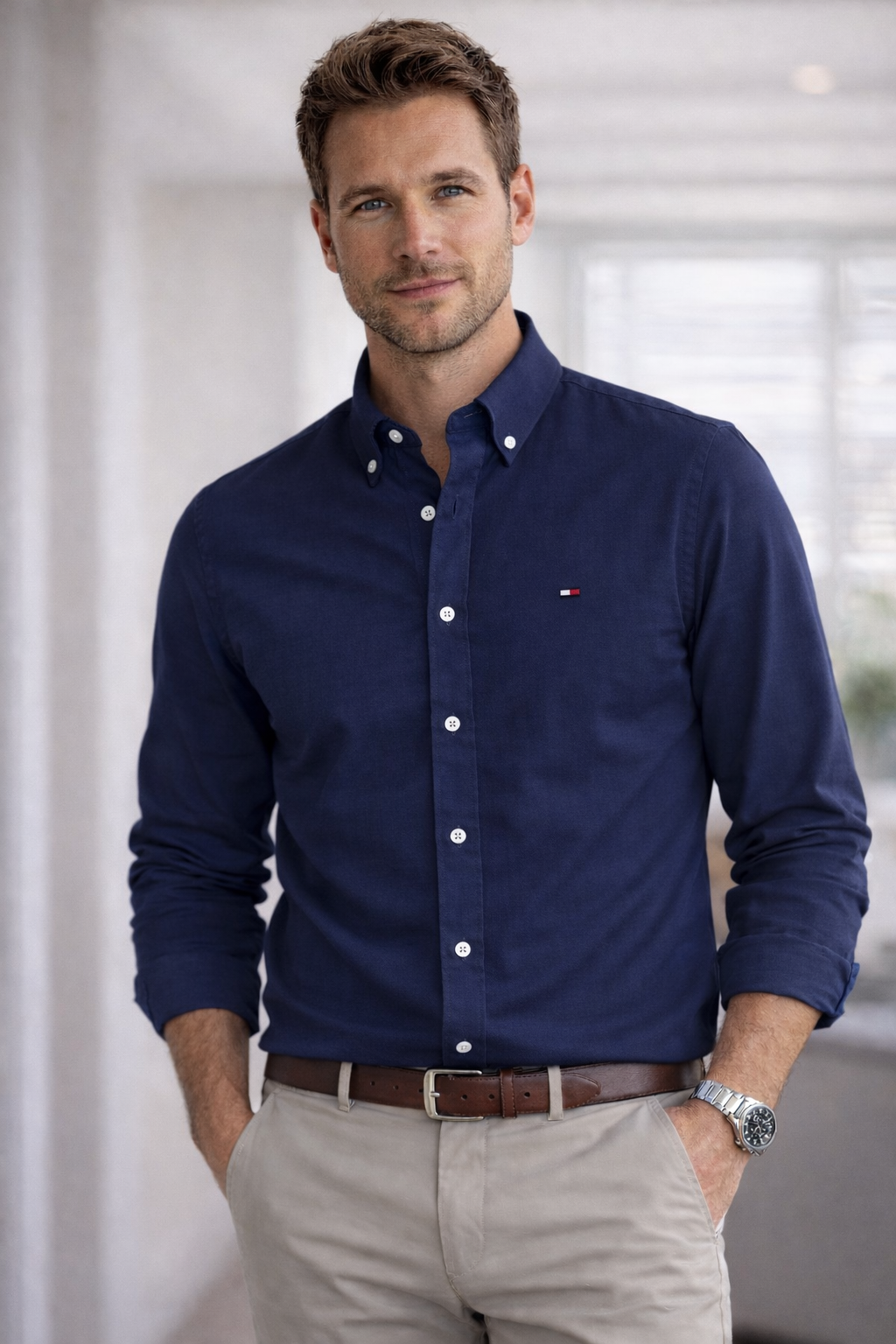Chemise TH Oxford Classique