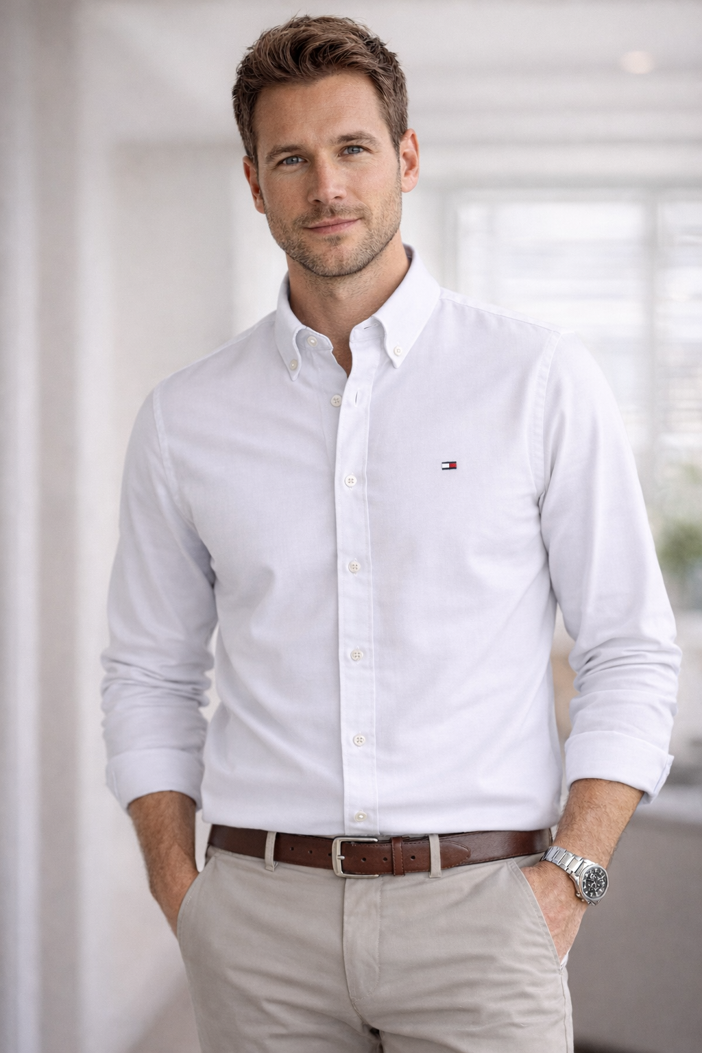 Chemise TH Oxford Classique