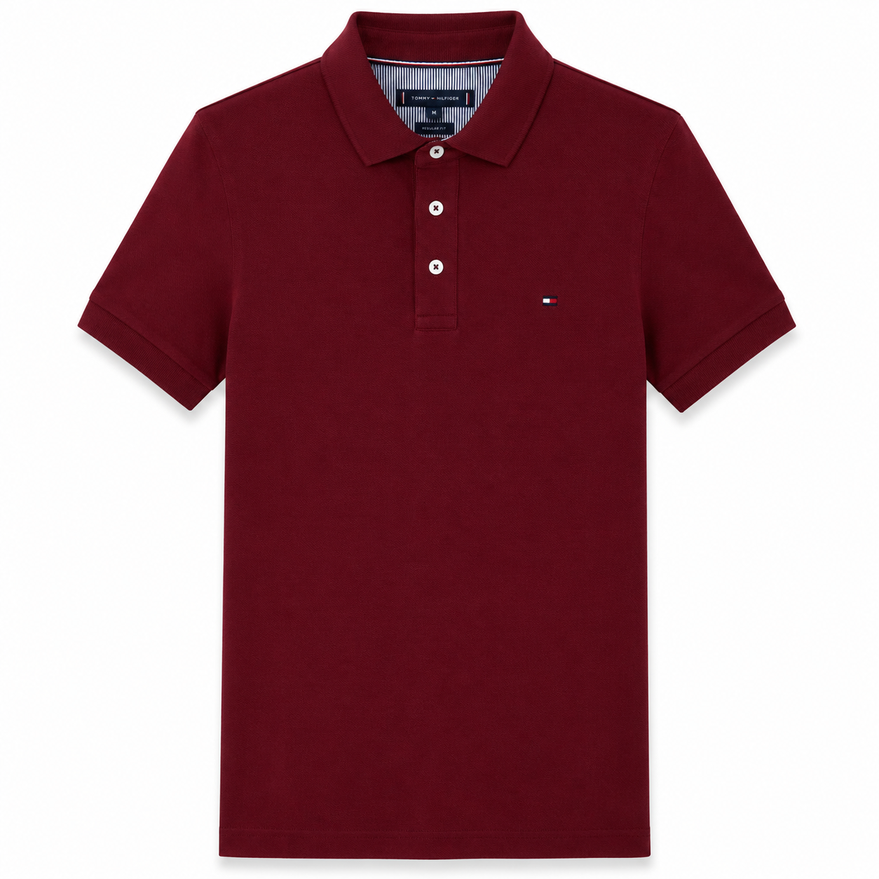 Polo TH classique 100% en coton piqué
