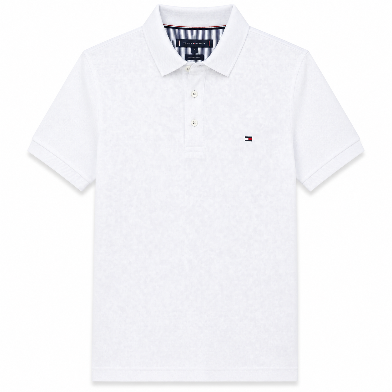 Polo TH classique 100% en coton piqué
