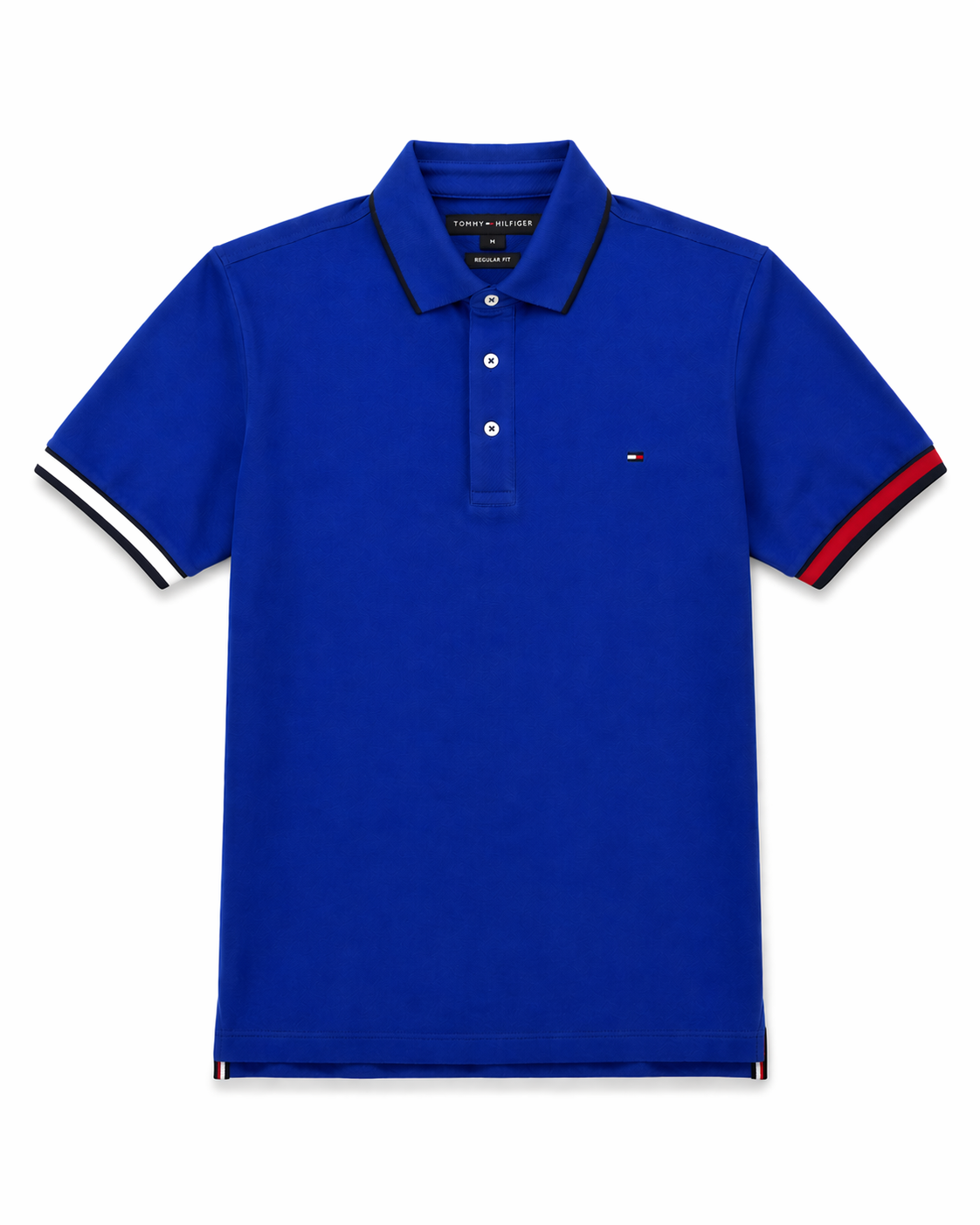 Polo TH en coton piqué