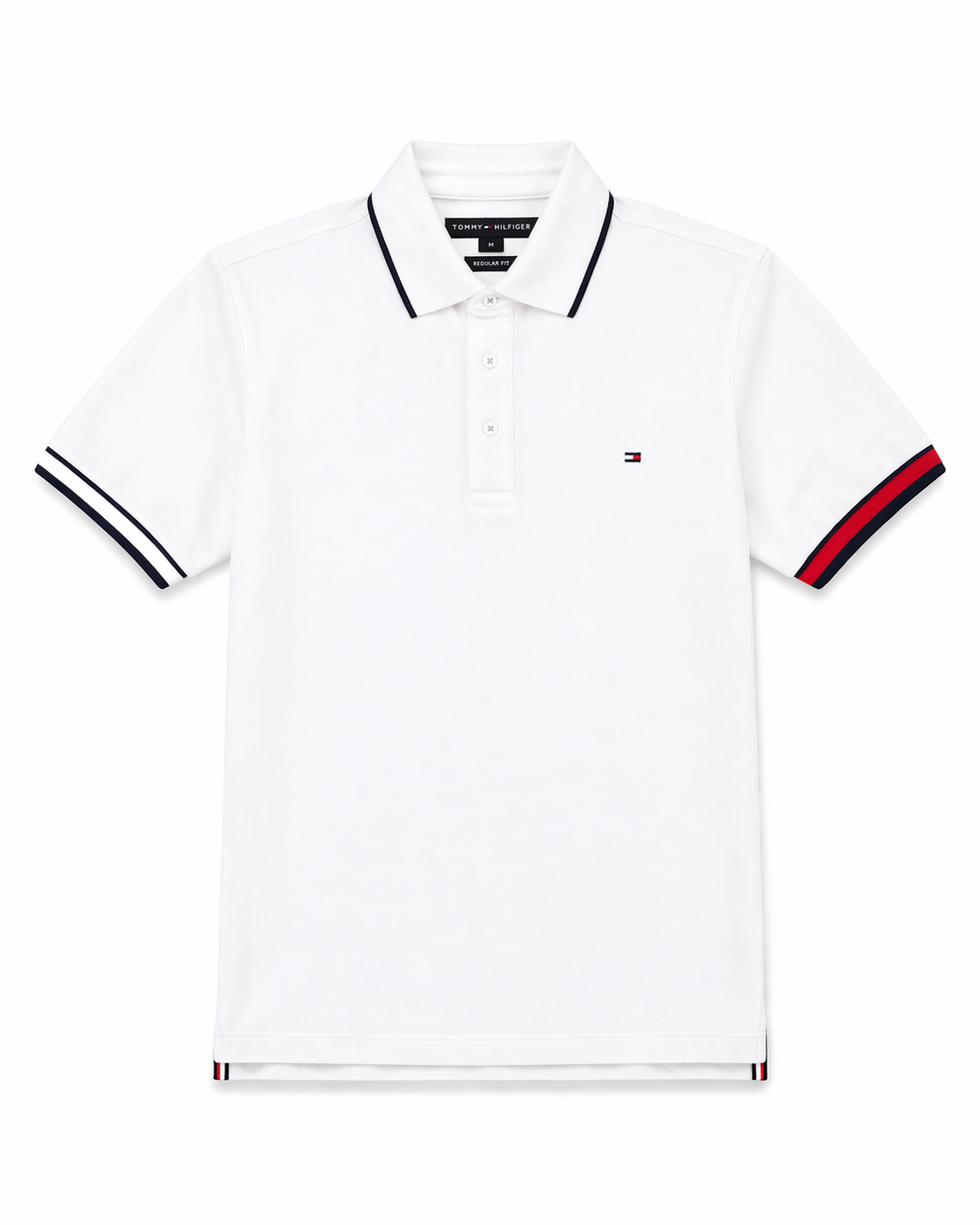 Polo TH en coton piqué