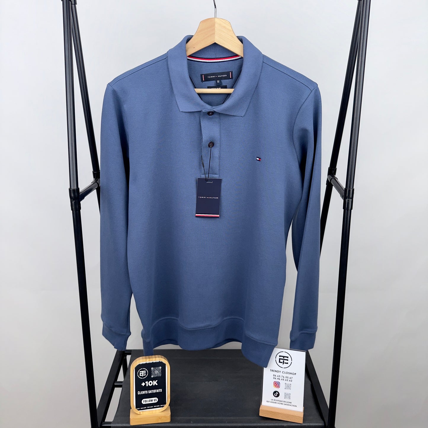 Sweat TH à col polo
