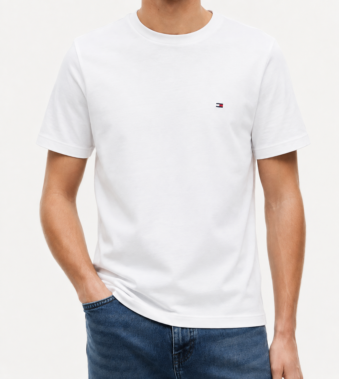 Tee-shirt TH classique en jersey de coton