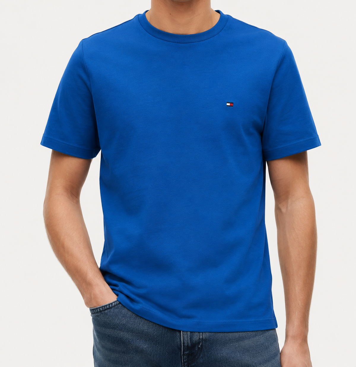 Tee-shirt TH classique en jersey de coton
