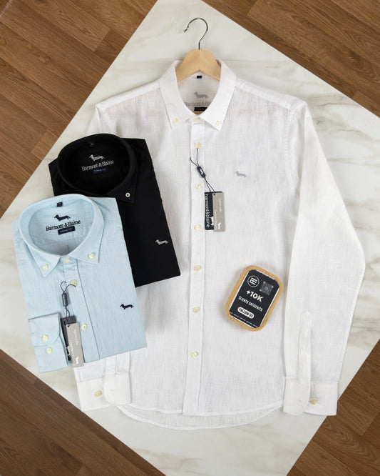 Chemise H&B en lin 100%