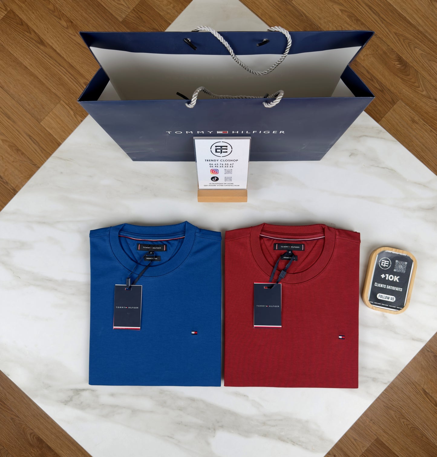 Tee-shirt TH classique en jersey de coton