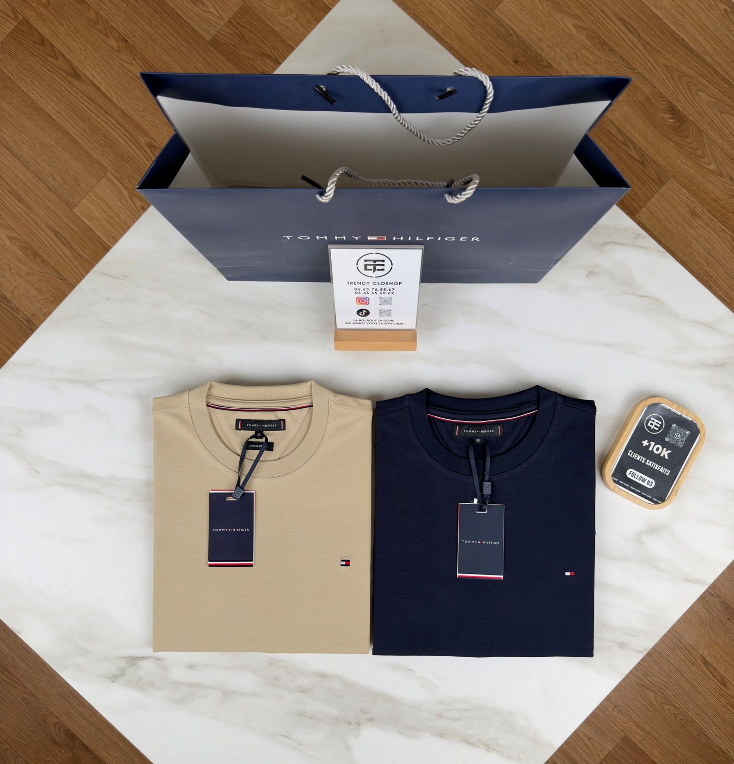 Tee-shirt TH classique en jersey de coton