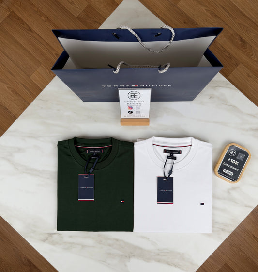 Tee-shirt TH classique en jersey de coton