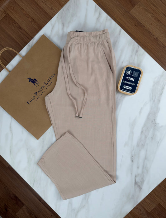 Pantalon 100% en lin Ralph Lauren