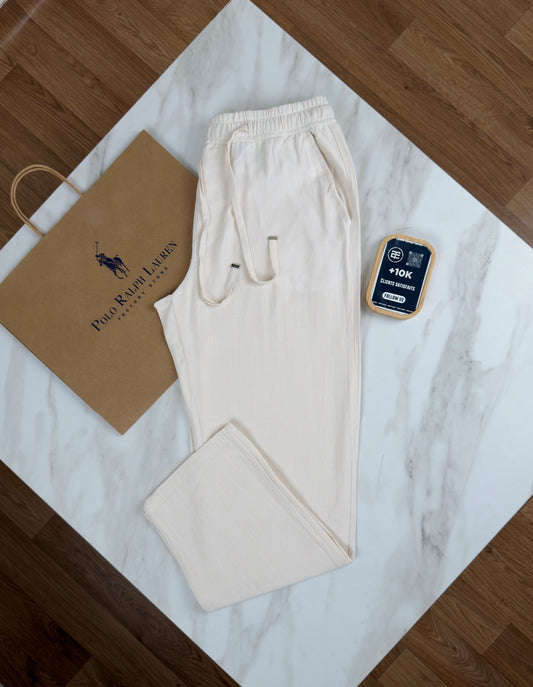 Pantalon 100% en lin Ralph Lauren