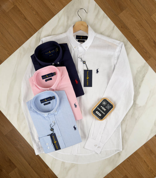 Chemise en lin Ralph Lauren