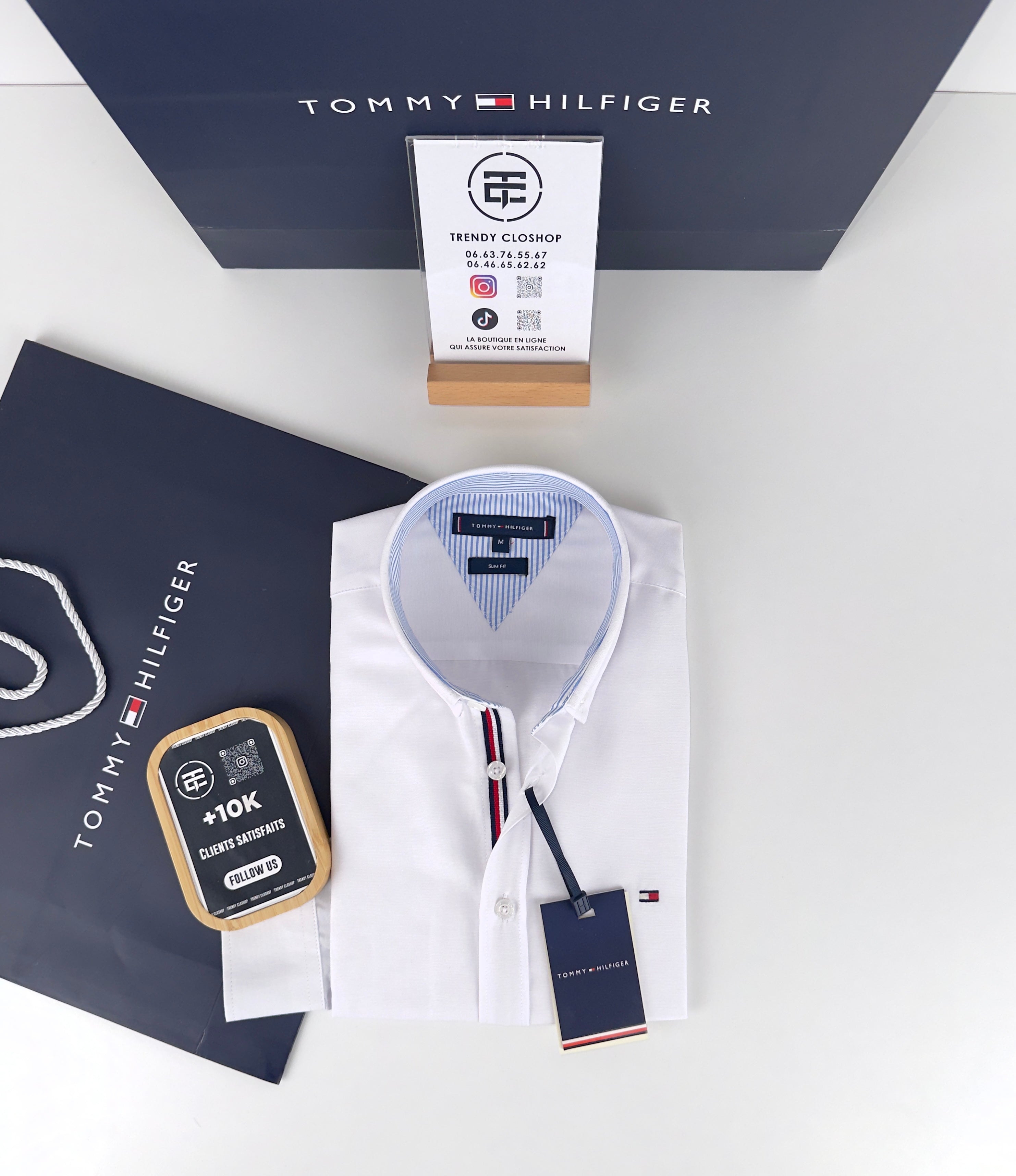 Chemise Tommy Hilfiger - Manches LONGUES