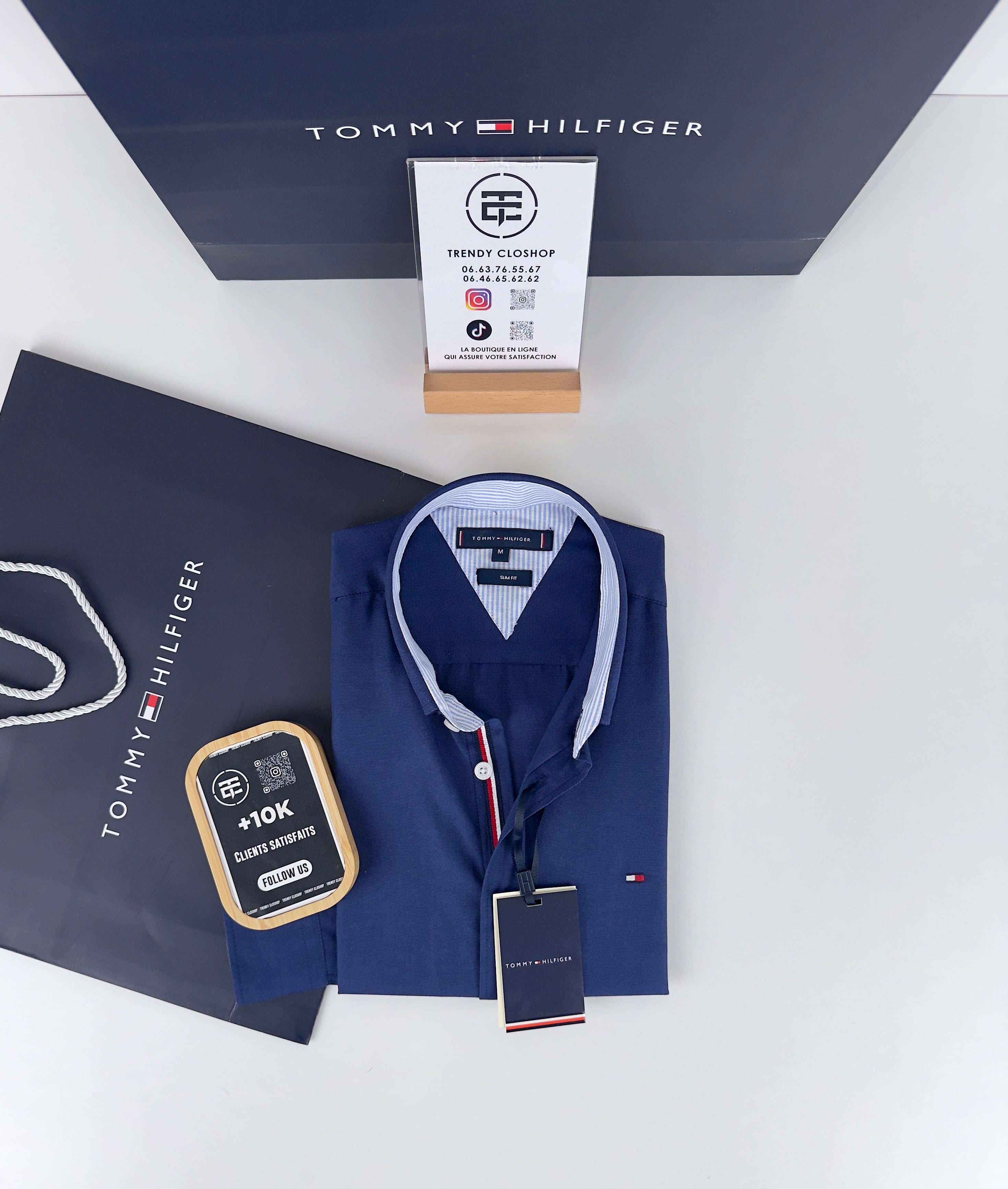 Chemise Tommy Hilfiger - Manches LONGUES