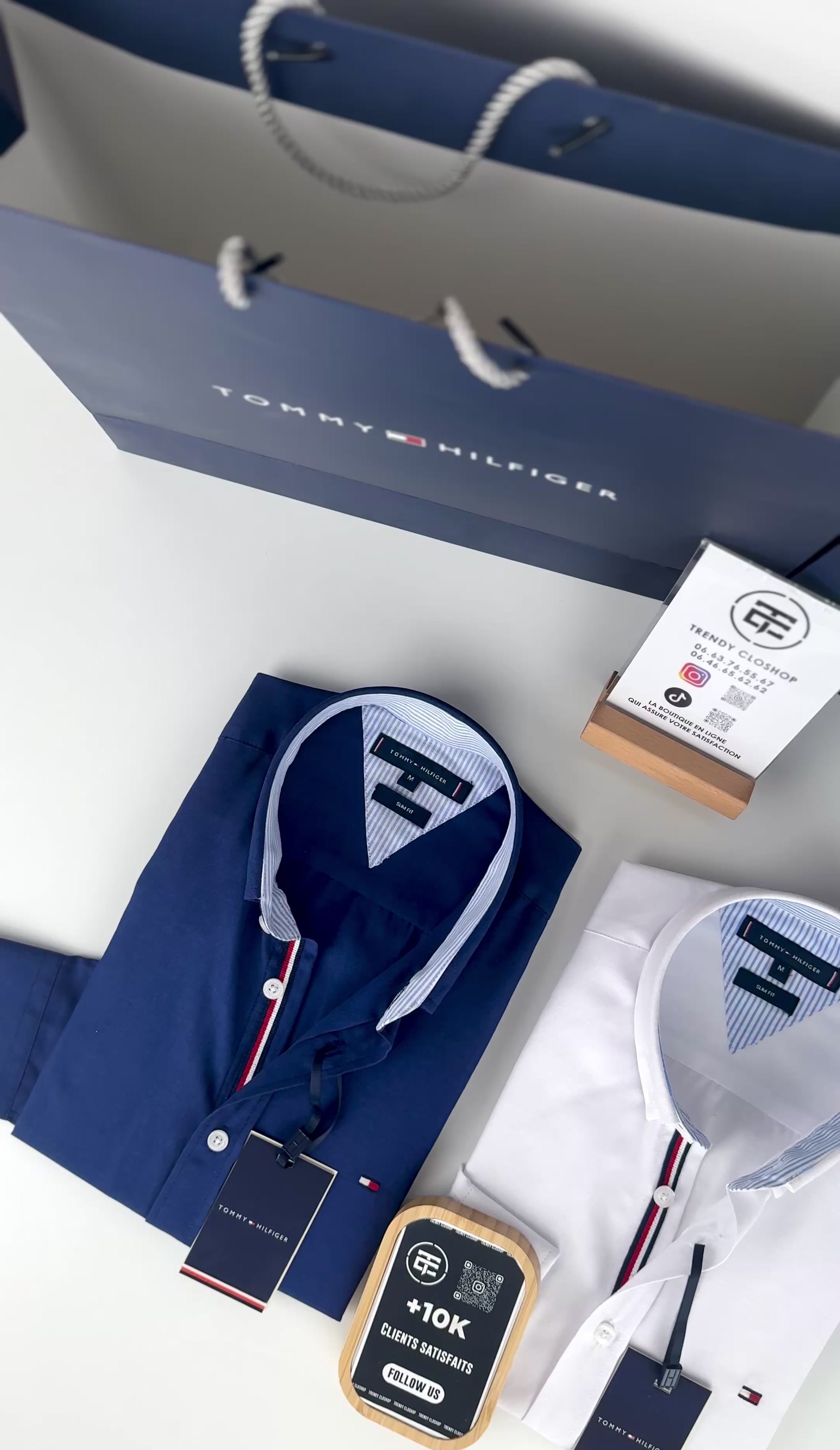 Chemise Tommy Hilfiger - Manches LONGUES